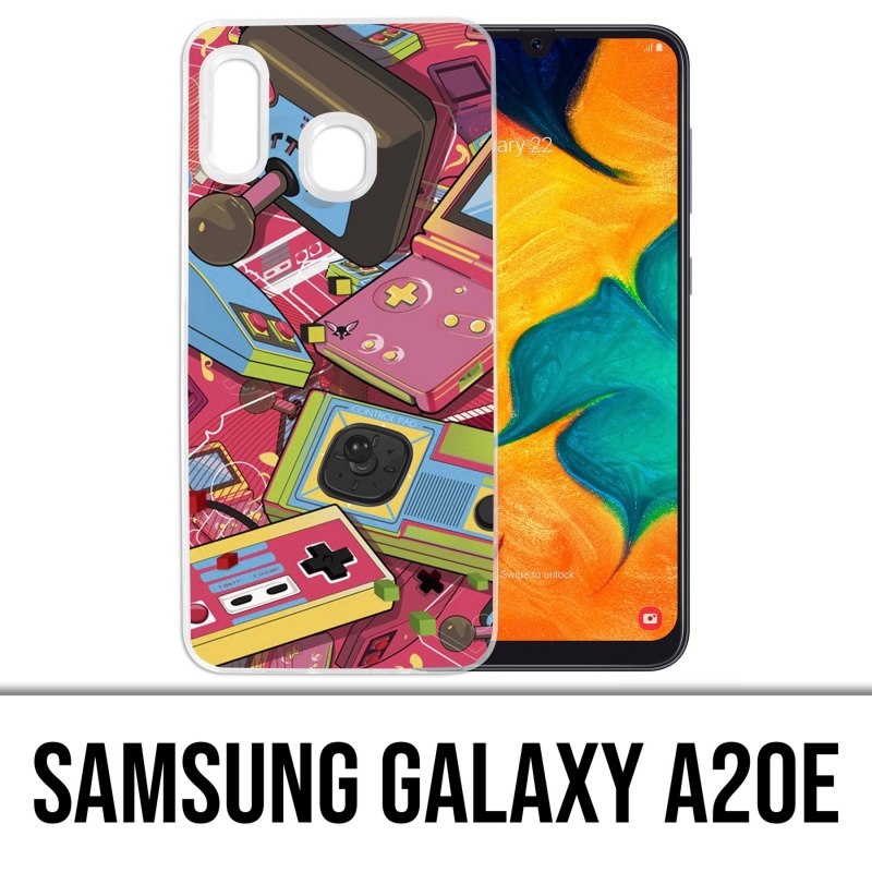 Funda Samsung Galaxy A20e - Consolas Retro Vintage