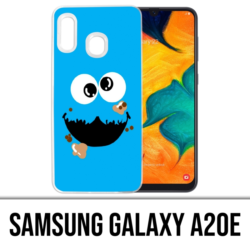 Funda Samsung Galaxy A20e - Cara de Cookie Monster