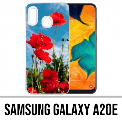 Samsung Galaxy A20e Case - Poppies 1