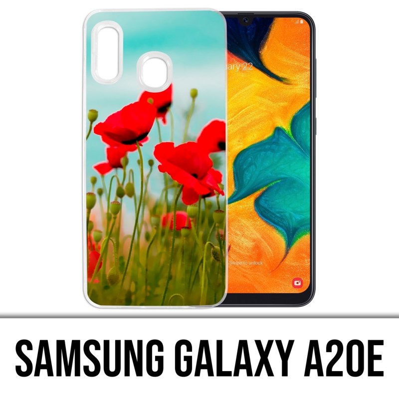 Samsung Galaxy A20e Case - Mohn 2
