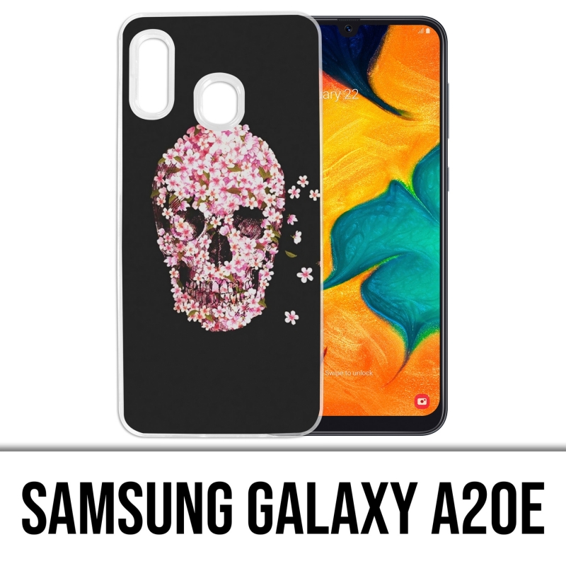 Coque Samsung Galaxy A20e - Crane Fleurs 2