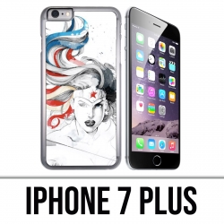 Funda iPhone 7 Plus - Wonder Woman Art Design