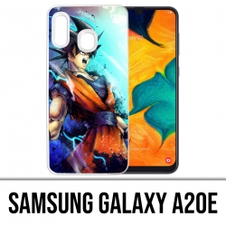 Custodia per Samsung Galaxy A20e - Dragon Ball Goku Color