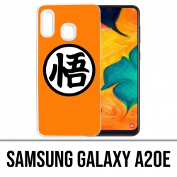 Custodia per Samsung Galaxy A20e - Logo Dragon Ball Goku