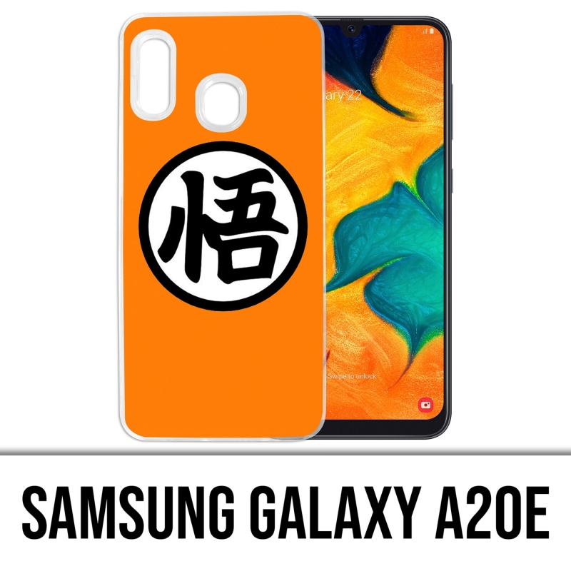 Custodia per Samsung Galaxy A20e - Logo Dragon Ball Goku