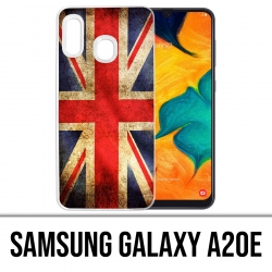 Samsung Galaxy A20e Case - Vintage UK Flagge