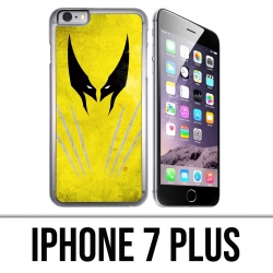 Coque iPhone 7 PLUS - Xmen Wolverine Art Design