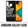 Funda Samsung Galaxy A20e - Eat Sleep Loot Repeat