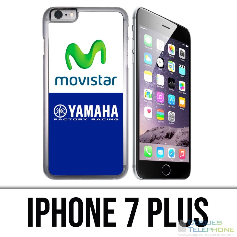 Schutzhülle für das iPhone 7 Plus - Yamaha Factory Movistar