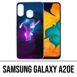Custodia per Samsung Galaxy A20e - Fortnite Logo Glow