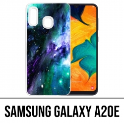 Coque Samsung Galaxy A20e - Galaxie Bleu