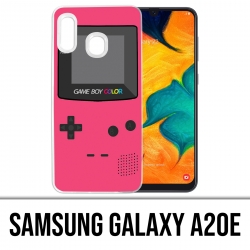 Coque Samsung Galaxy A20e - Game Boy Color Rose