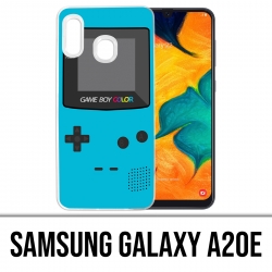 Custodia per Samsung Galaxy A20e - Game Boy Color Turchese