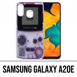 Funda Samsung Galaxy A20e - Game Boy Color Violeta