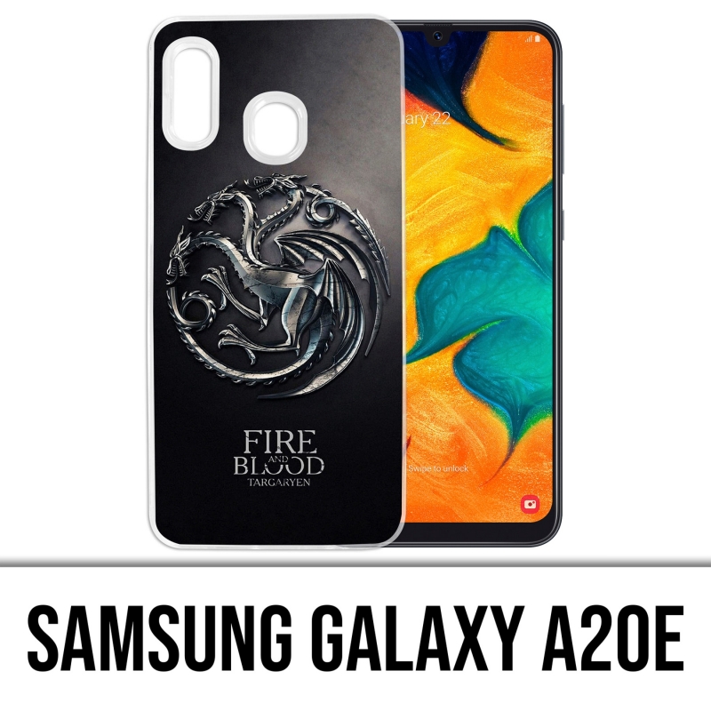 Custodie e protezioni Samsung Galaxy A20e - Game Of Thrones Targaryen