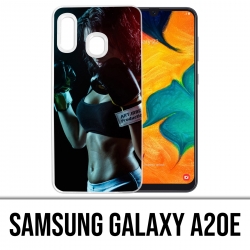 Funda Samsung Galaxy A20e - Chica Boxe