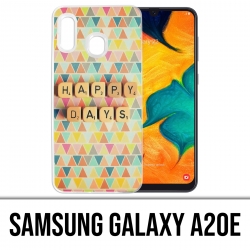 Samsung Galaxy A20e Case - Happy Days