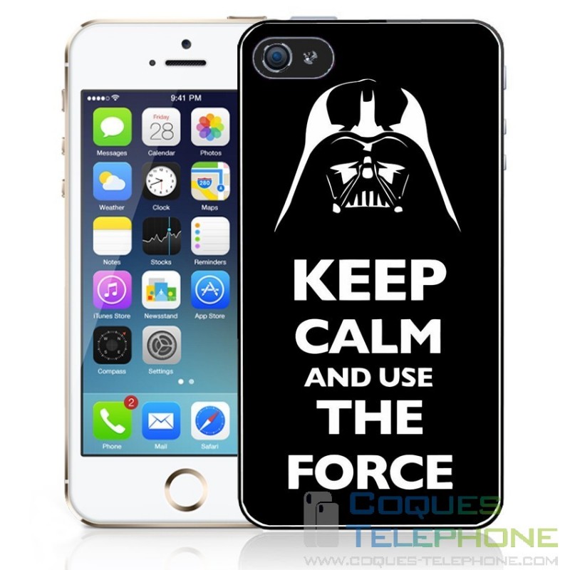 Coque téléphone Keep Calm And Use The Force