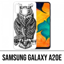 Samsung Galaxy A20e Case - Aztec Owl