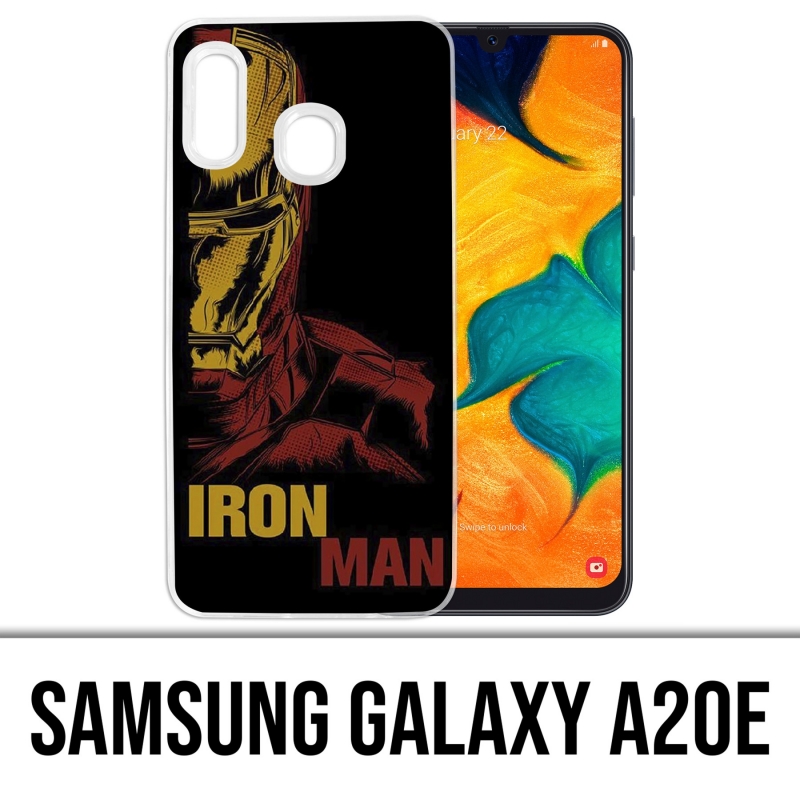 Custodia per Samsung Galaxy A20e - Iron Man Comics