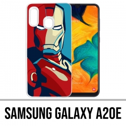 Samsung Galaxy A20e Case - Iron Man Design Poster