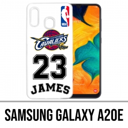 Samsung Galaxy A20e Case - Lebron James White