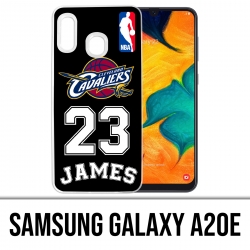 Samsung Galaxy A20e Case - Lebron James Black