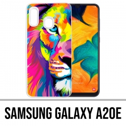 Samsung Galaxy A20e Case - Multicolor Lion