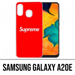 Samsung Galaxy A20e Case - Supreme Logo