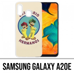 Samsung Galaxy A20e Case - Los Mario Hermanos