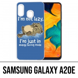 Samsung Galaxy A20e Case - Otter Not Lazy