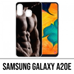 Samsung Galaxy A20e Case - Man Muscles