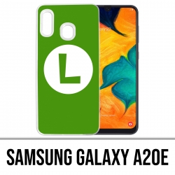 Samsung Galaxy A20e Case - Mario Logo Luigi