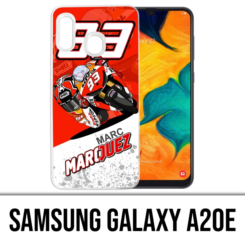Samsung Galaxy A20e Case - Marquez Cartoon