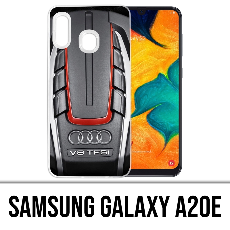 Coque Samsung Galaxy A20e - Moteur Audi V8 2