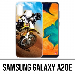 Custodia per Samsung Galaxy A20e - Sabbia Motocross