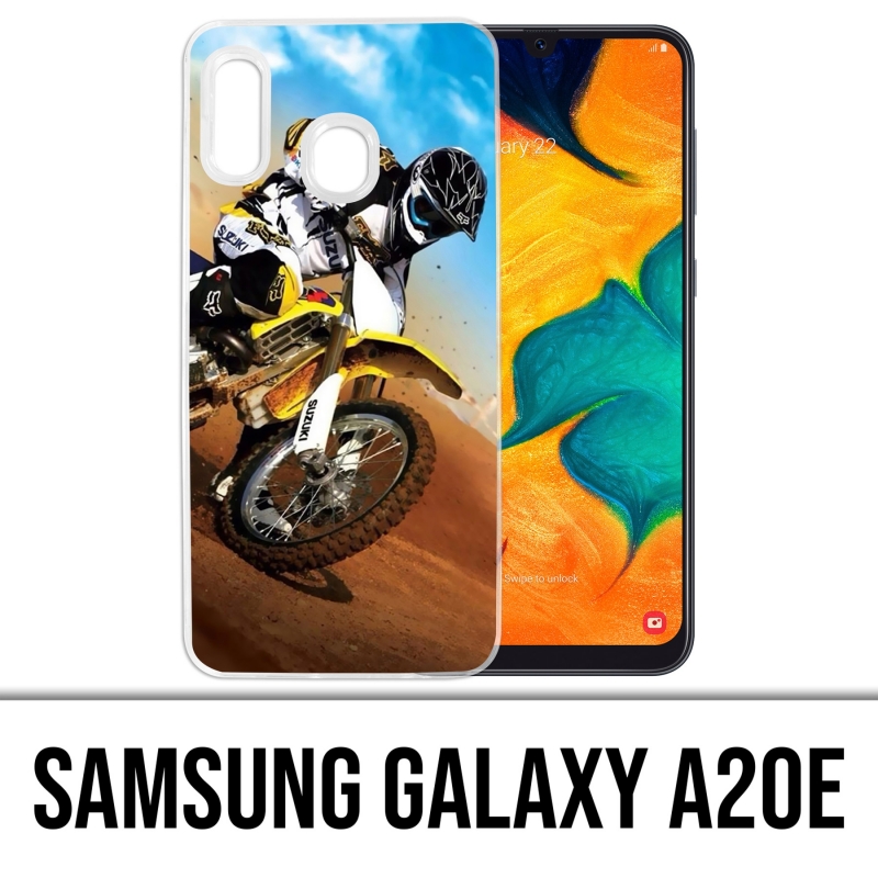 Samsung Galaxy A20e Case - Sand Motocross
