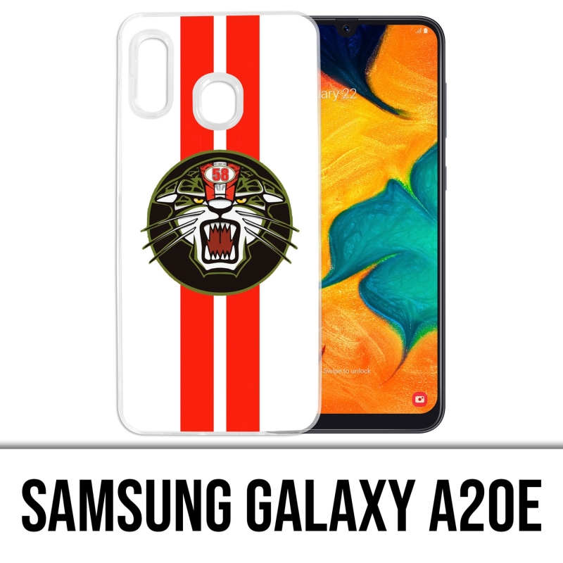 Samsung Galaxy A20e Case - Motogp Marco Simoncelli Logo