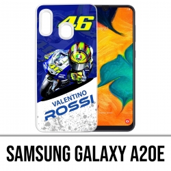 Custodia Samsung Galaxy A20e - Motogp Rossi Cartoon 2