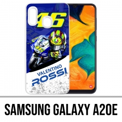 Custodia Samsung Galaxy A20e - Motogp Rossi Cartoon