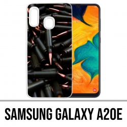 Samsung Galaxy A20e Case - Munition Schwarz