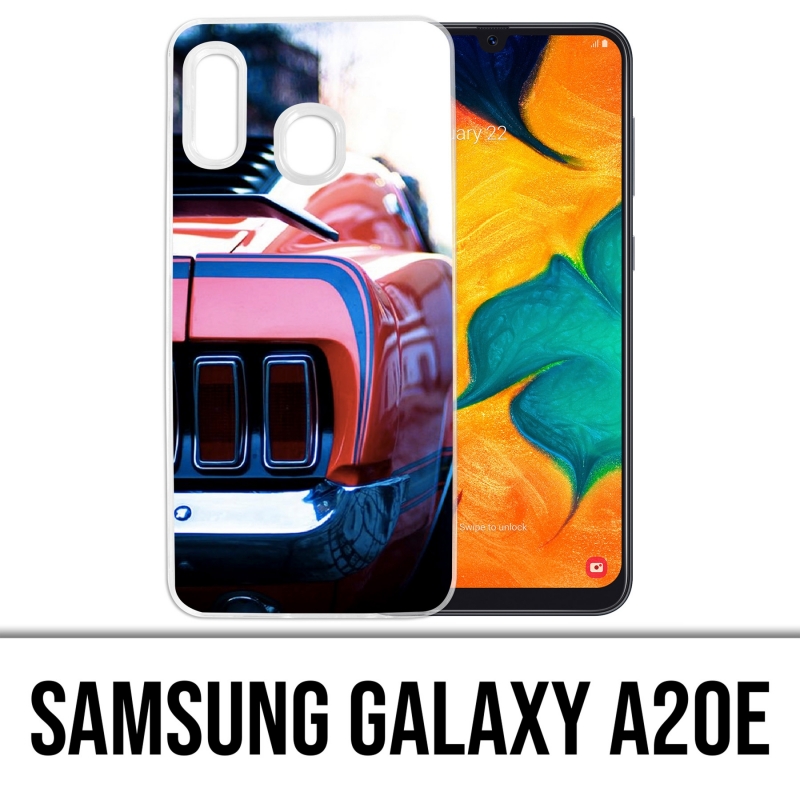 Samsung Galaxy A20e Case - Vintage Mustang