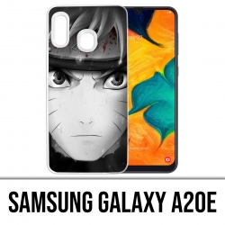 Custodia per Samsung Galaxy A20e - Naruto in bianco e nero