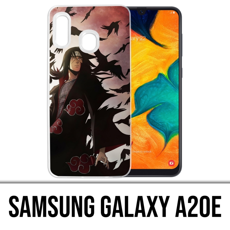 Coque Samsung Galaxy A20e - Naruto-Itachi-Corbeaux