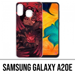 Funda Samsung Galaxy A20e - Naruto-Itachi-Roses