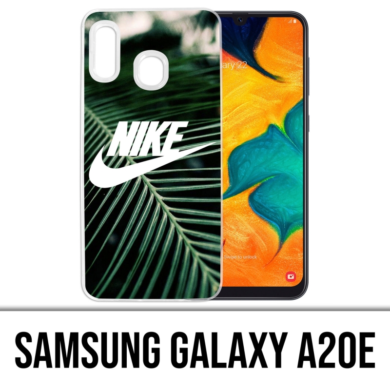 Custodia per Samsung Galaxy A20e - Nike Logo Palm Tree