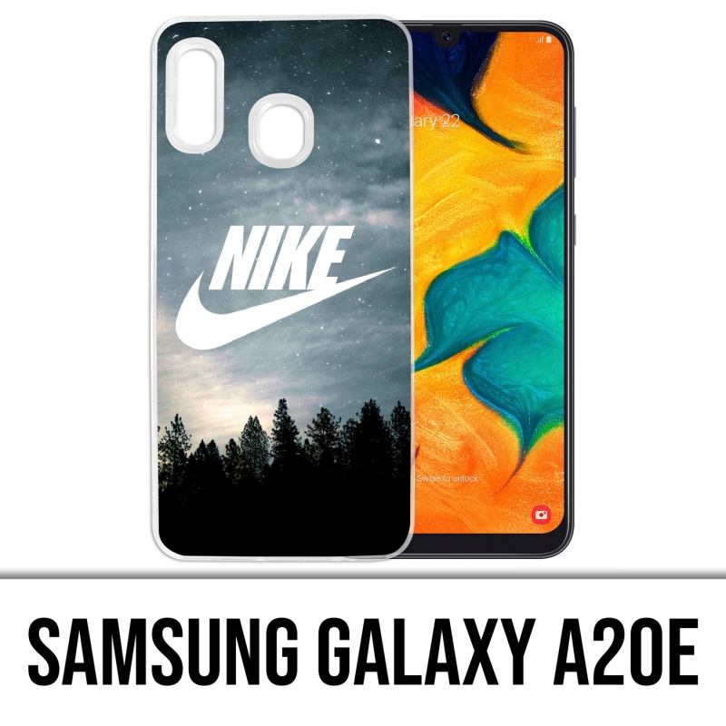Funda Samsung Galaxy A20e - Nike Logo Wood