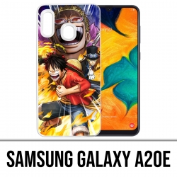 Samsung Galaxy A20e - Carcasa One Piece Pirate Warrior
