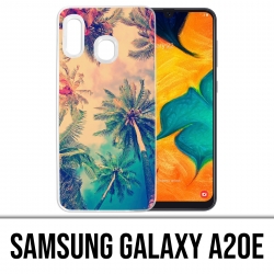 Coque Samsung Galaxy A20e - Palmiers