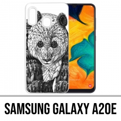 Funda Samsung Galaxy A20e - Panda Azteque